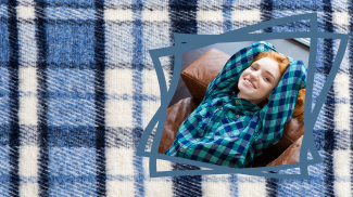 Textile Plaid Photo Frames screenshot 6