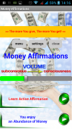 Attract Money Affirmations - Law of Attraction screenshot 1