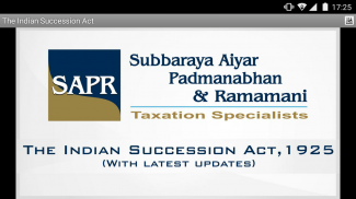 The Indian Succession Act screenshot 3