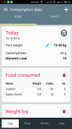 Glycemic Index Load – net carbs keto diet tracker screenshot 6