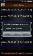 Audio and Video Recorder Lite screenshot 1