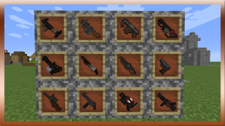 Guns and Weapons Mod for MCPE screenshot 0