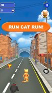 Cat Subway Run: Leo Cat vs Dog screenshot 4