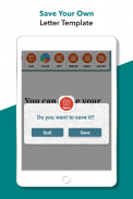 Letter Templates Offline screenshot 1