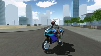 Motorbike Driving Simulator 3D screenshot 0