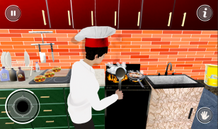 fast food cooking simulator 3D screenshot 0