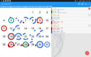 CloudCal Calendario per Android Agenda Diario screenshot 1