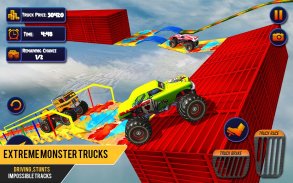 US Monster Truck Driving: Impossible Truck Stunts screenshot 0