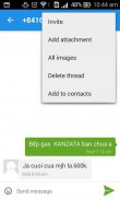mensajería - SMS screenshot 4