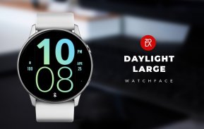 Daylight Large Watch Face screenshot 2