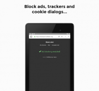 SmartCookieWeb Privacy Browser screenshot 3