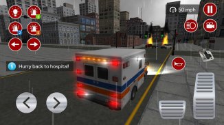 Türk 112 Ambulans Oyunu: İnter screenshot 0