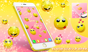 วอลล์เปเปอร์สด Emoji screenshot 1