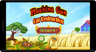Machine Gun Car Destruction screenshot 0