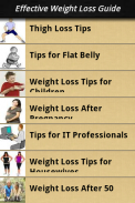 Effective Weight Loss Guide screenshot 1