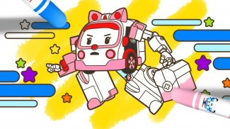 Robocar Poli SketchBook - Kids screenshot 3