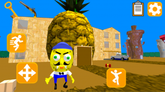 Sponge Neighbor Escape 3D screenshot 3