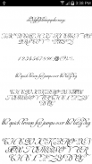 Fonts for FlipFont Script Font screenshot 0