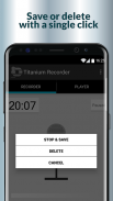 Titanium Voice Recorder with number ID screenshot 5
