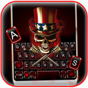 Skull Pistols Gun Keyboard Theme Icon