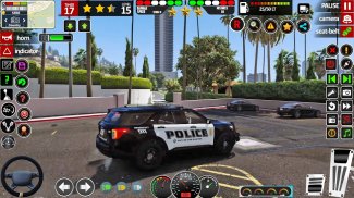 voiture de police conduite 3d screenshot 5