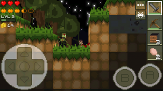 LostMiner: Build & Craft Game screenshot 1