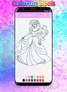 Princess Coloring Book screenshot 7