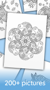 Coloring book Animals Mandala screenshot 3