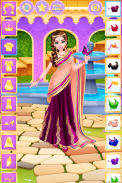 Juego de vestir Princesa india screenshot 1