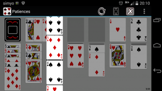 Patiences: 4 casual card games screenshot 1