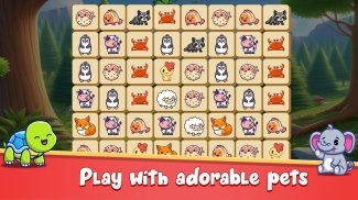 かわいい動物のマッチ: のんびり楽しめるゲーム screenshot 2