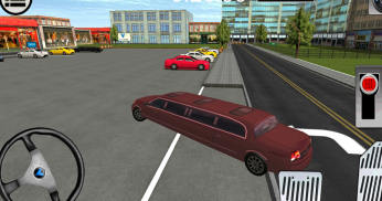 เมืองรถลีมูซีนที่จอดรถ 3D screenshot 1