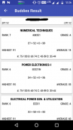 Buddies Result ctengg ZHCET screenshot 3