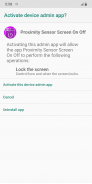 Proximity Sensor Screen On Off screenshot 4