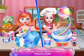 Cotton Candy Cooking & Decoration screenshot 1