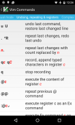 Vim Quick Reference screenshot 1