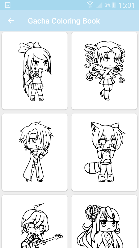 Gacha Chibi Coloring Book APK for Android Download