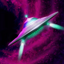UFO Explorer: Alien World X - Flying Saucer Lander Icon
