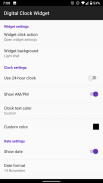 Digital Clock Widget screenshot 6