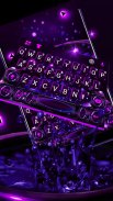 Tema Keyboard Glow Neon Business screenshot 2