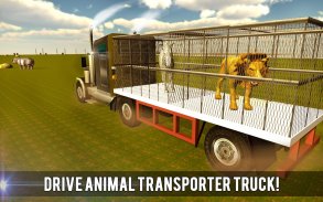 Wild Animal Transport Train 3D screenshot 5