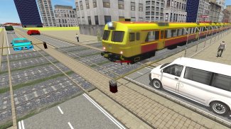 Lái xe trong thành phố Train screenshot 5