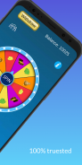 Cash Wheel spinner - Earn easy money screenshot 2