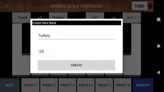 Korg Kronos Scale Controller Pro screenshot 8