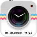 GPS Date and Time Stamp Camera Icon