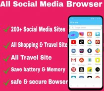All Social Media & Social Network App 2021 screenshot 0