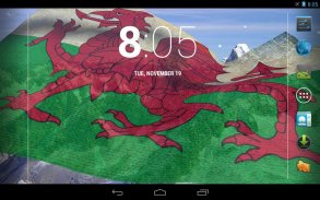 Welsh Flag Live Wallpaper screenshot 7