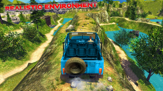 Offroad Jeep Driving & Racing stunts screenshot 1