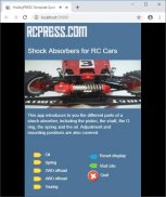 RCPRESS Shock Absorbers for RC Cars screenshot 0