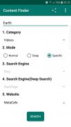 Content Finder screenshot 1